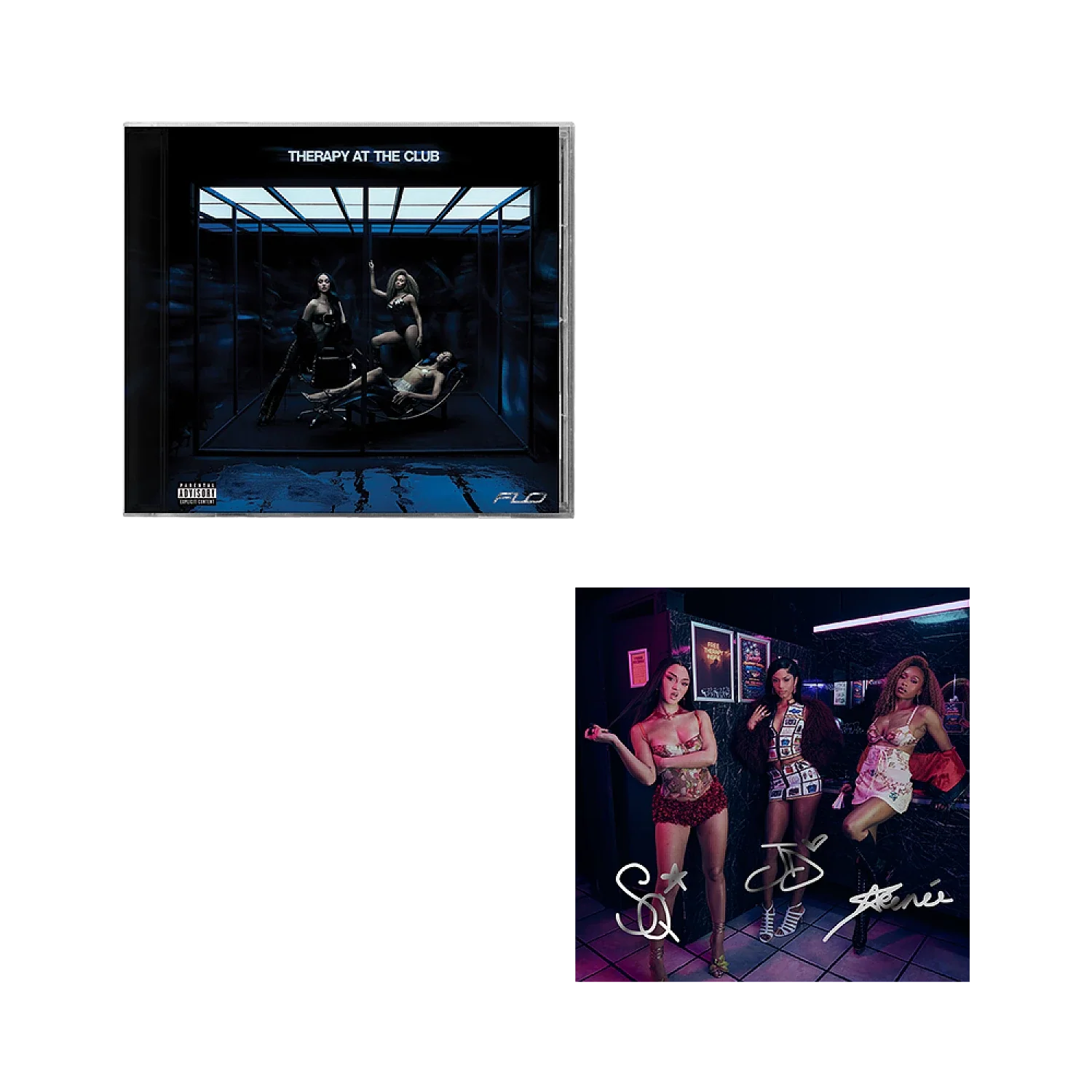THERAPY AT THE CLUB: CD + Signed Art Card