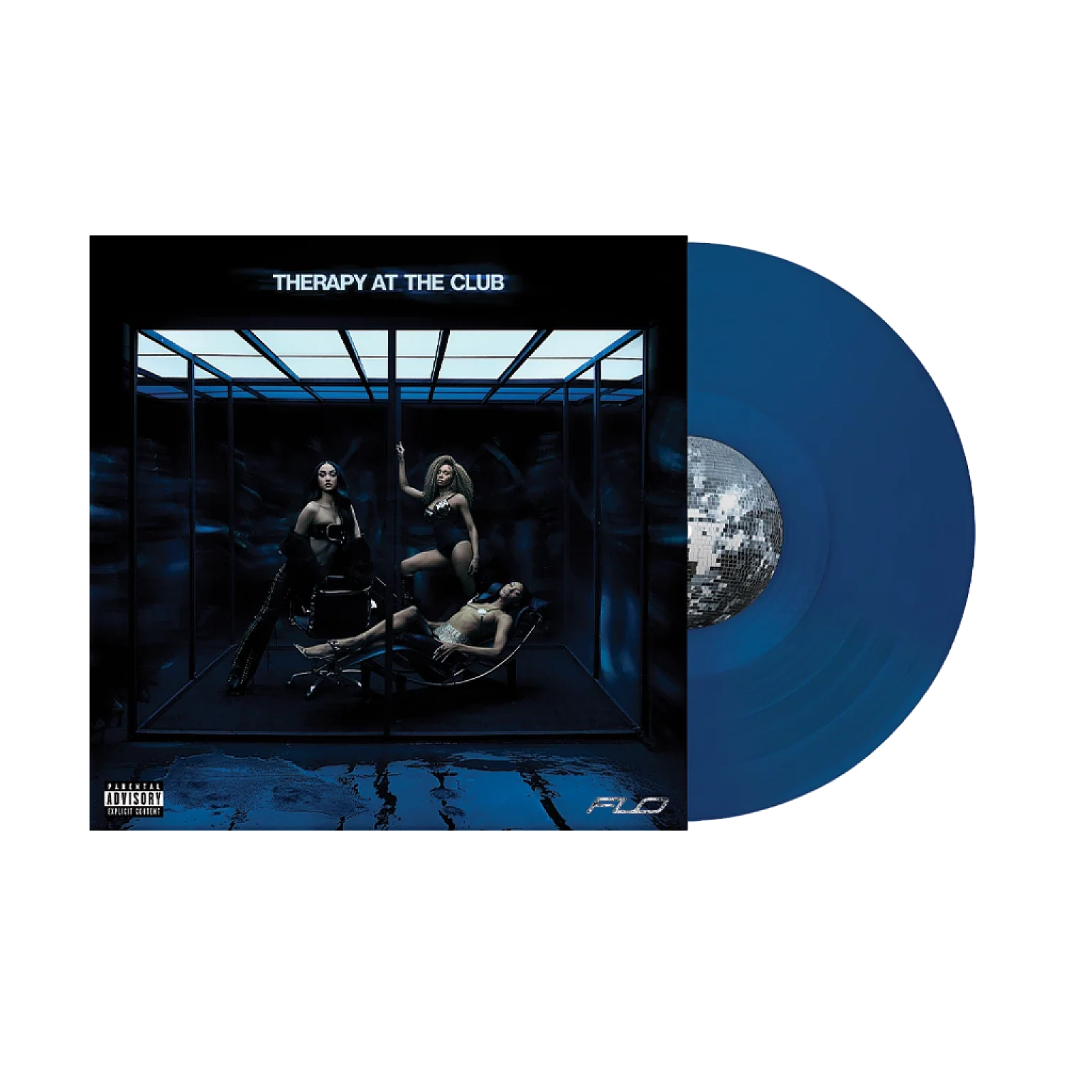 THERAPY AT THE CLUB: Midnight Blue Edition LP + Signed Art Card - Image 2