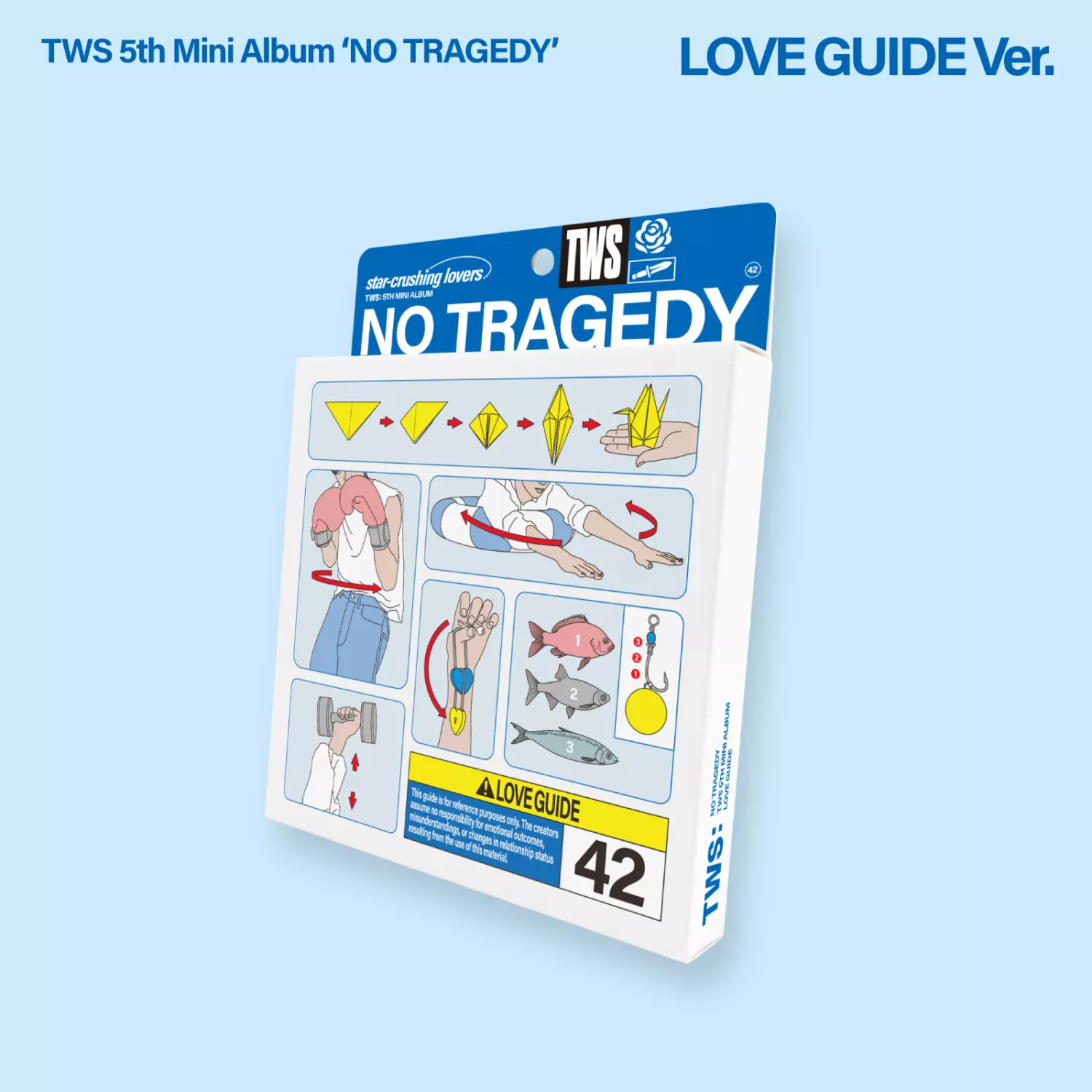 TWS 5th Mini Album 'NO TRAGEDY' (LOVE GUIDE Ver.)
