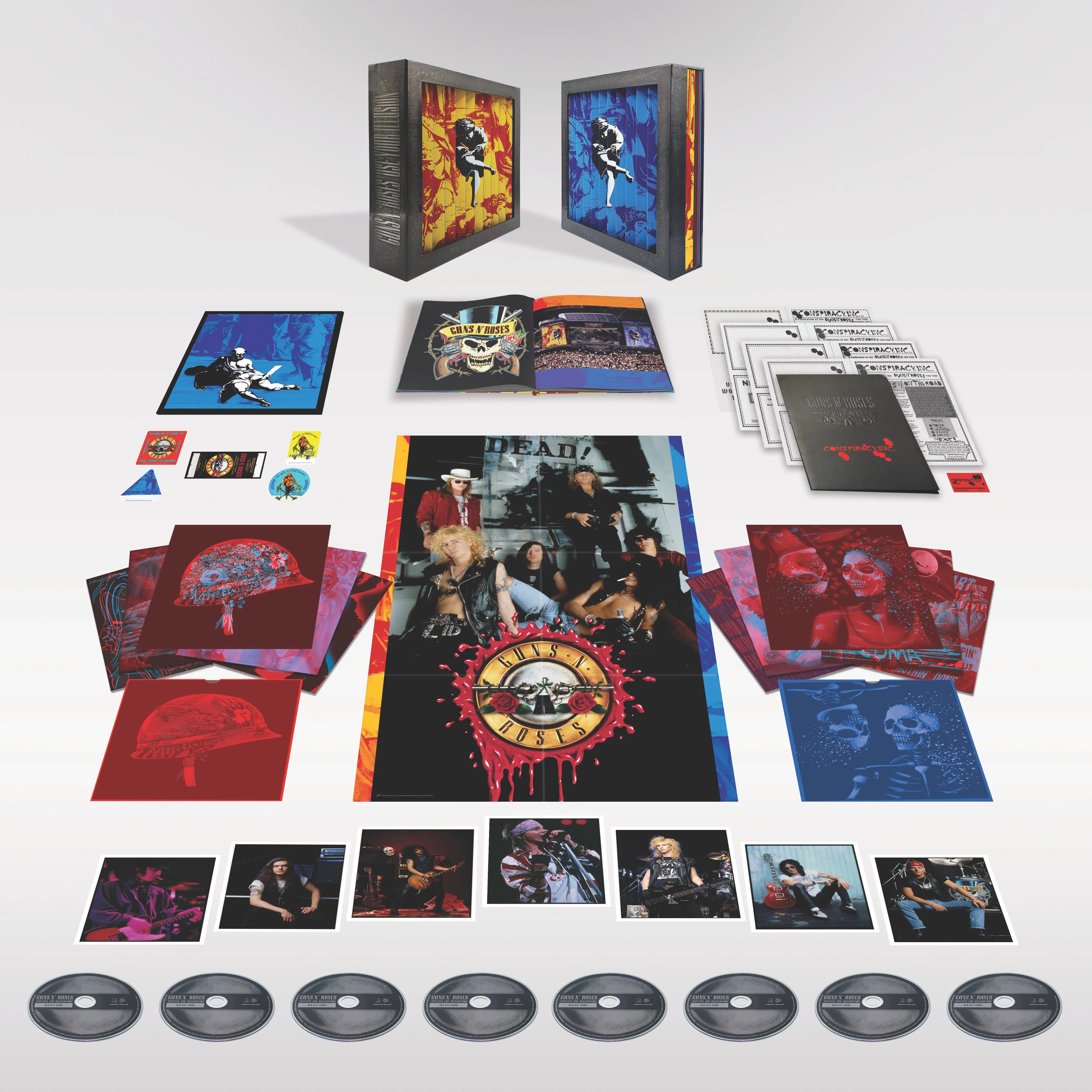 Use Your Illusion I & II (Super Deluxe 7CD + Blu-Ray Boxset)