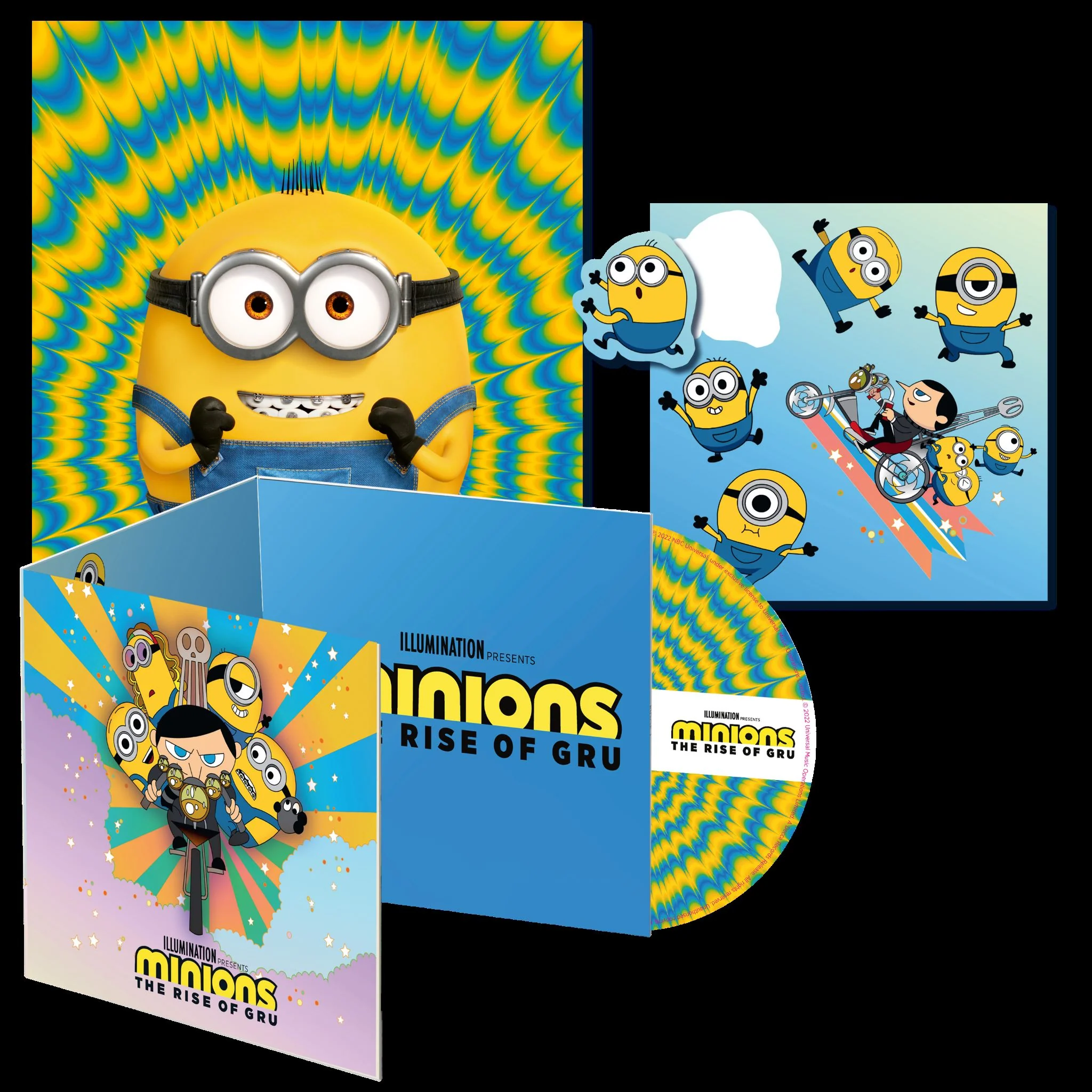 Minions: The Rise Of Gru (CD+Poster+Stickers)