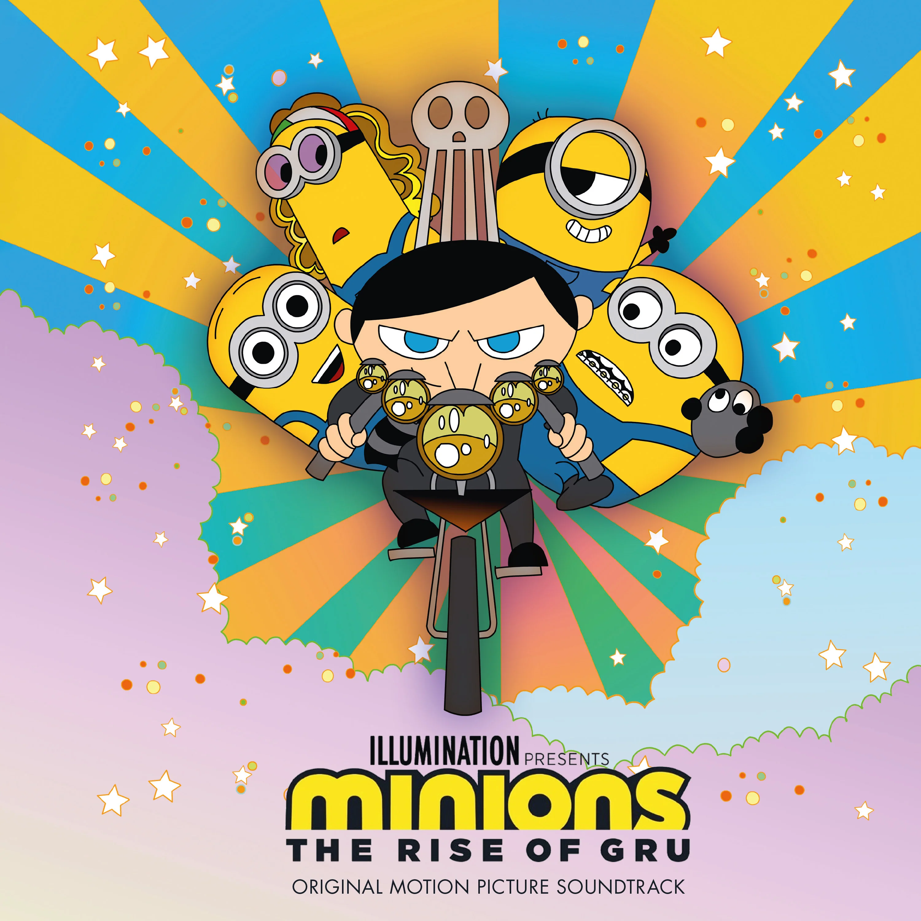 Minions: The Rise Of Gru (CD+Poster+Stickers) - Image 2