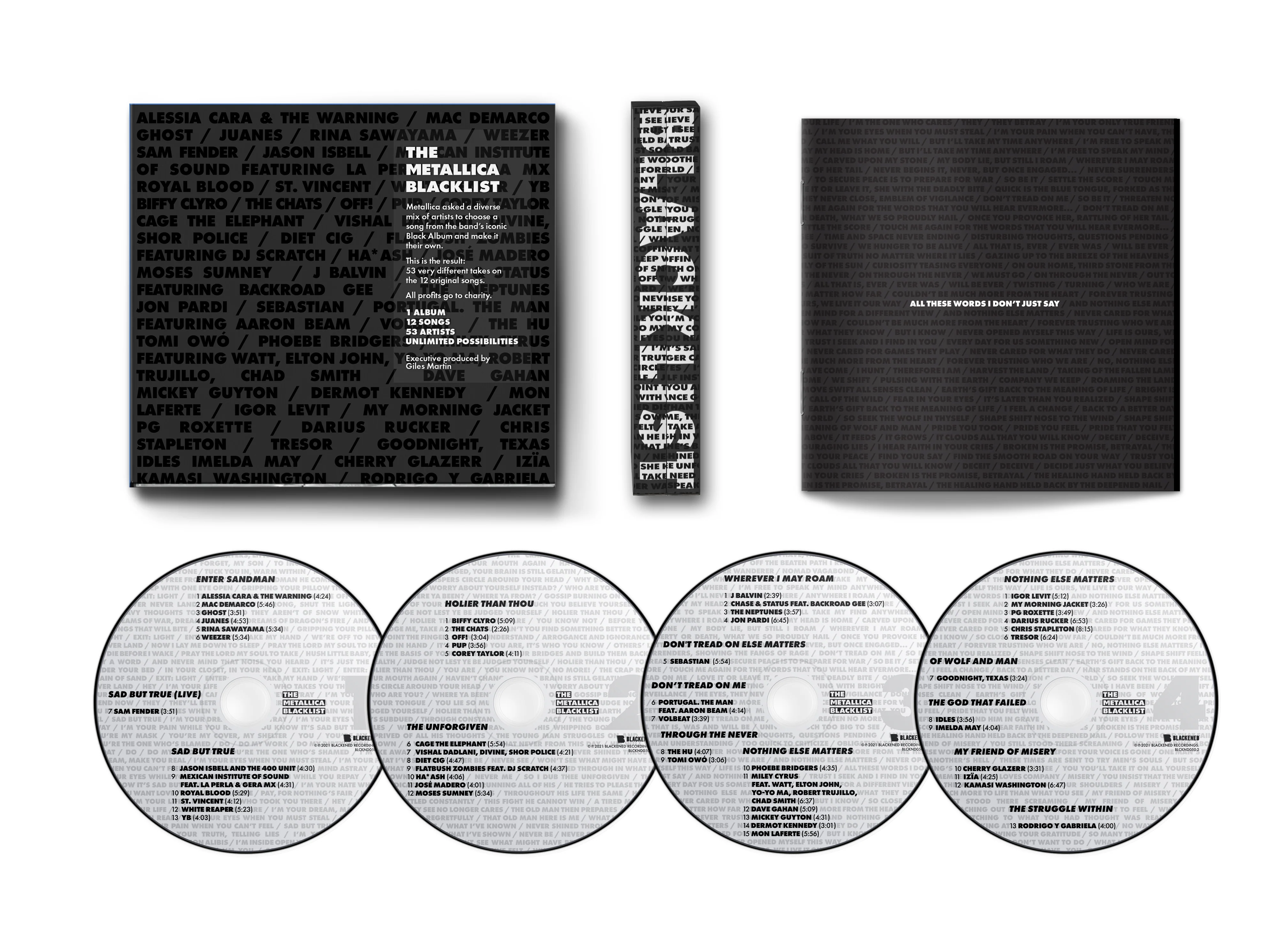 The Metallica Blacklist (4CD)