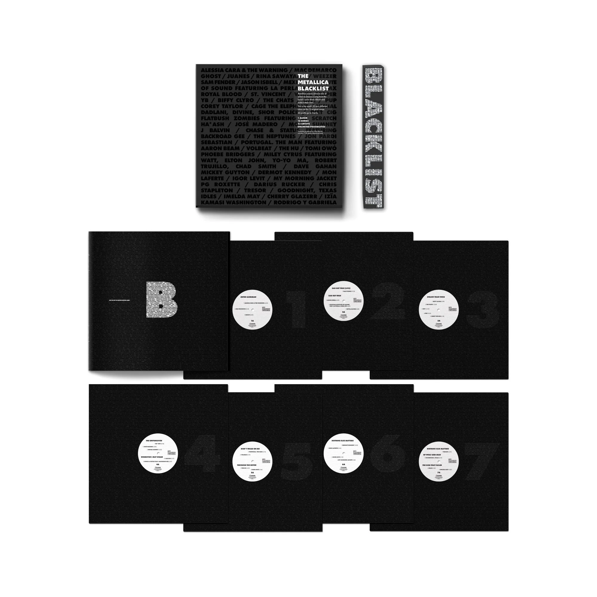 The Metallica Blacklist (7LP)
