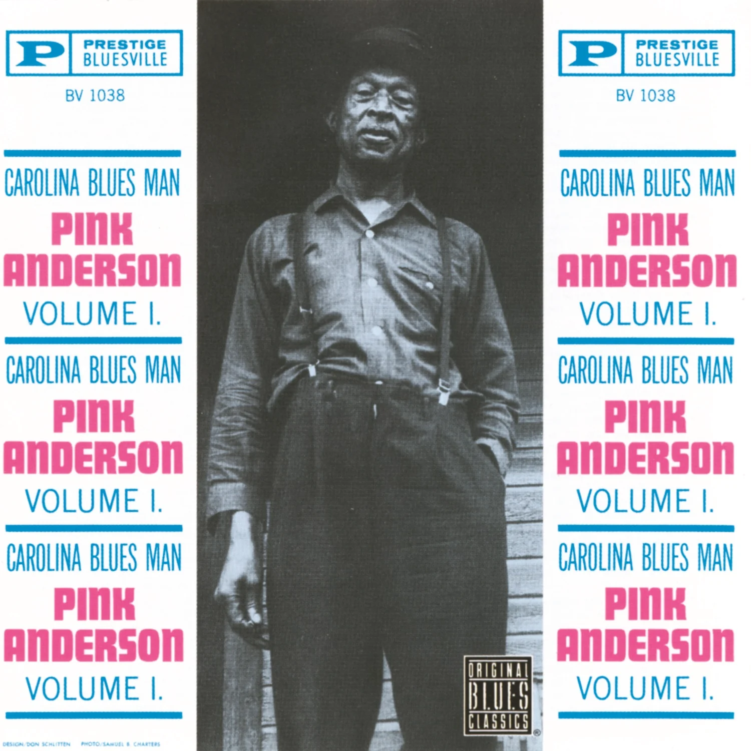 Vol. 1: Carolina Blues Man (Bluesville Acoustic Sounds Series LP)