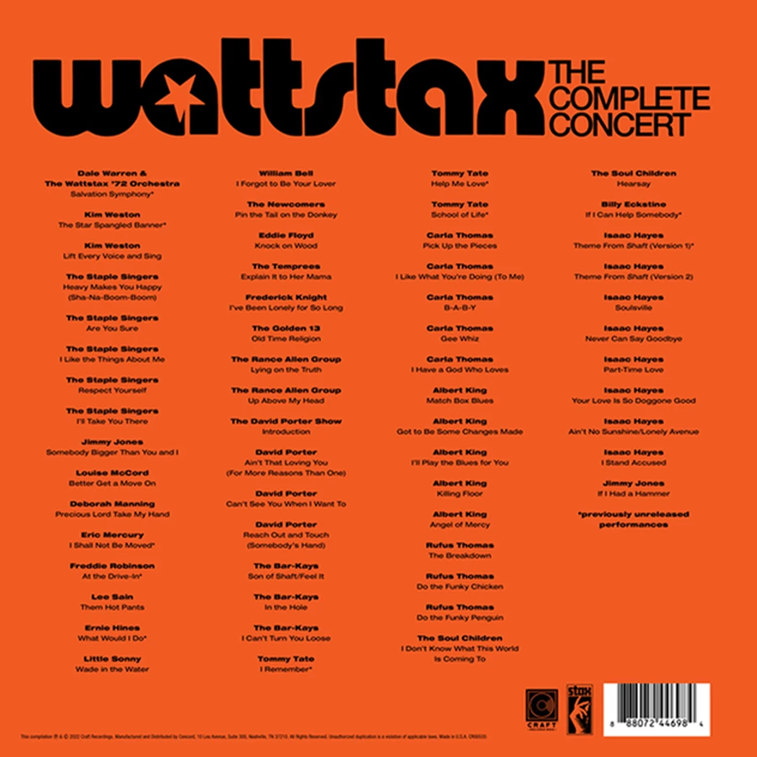 Wattstax: The Complete Concert (10LP Boxset) - Image 3