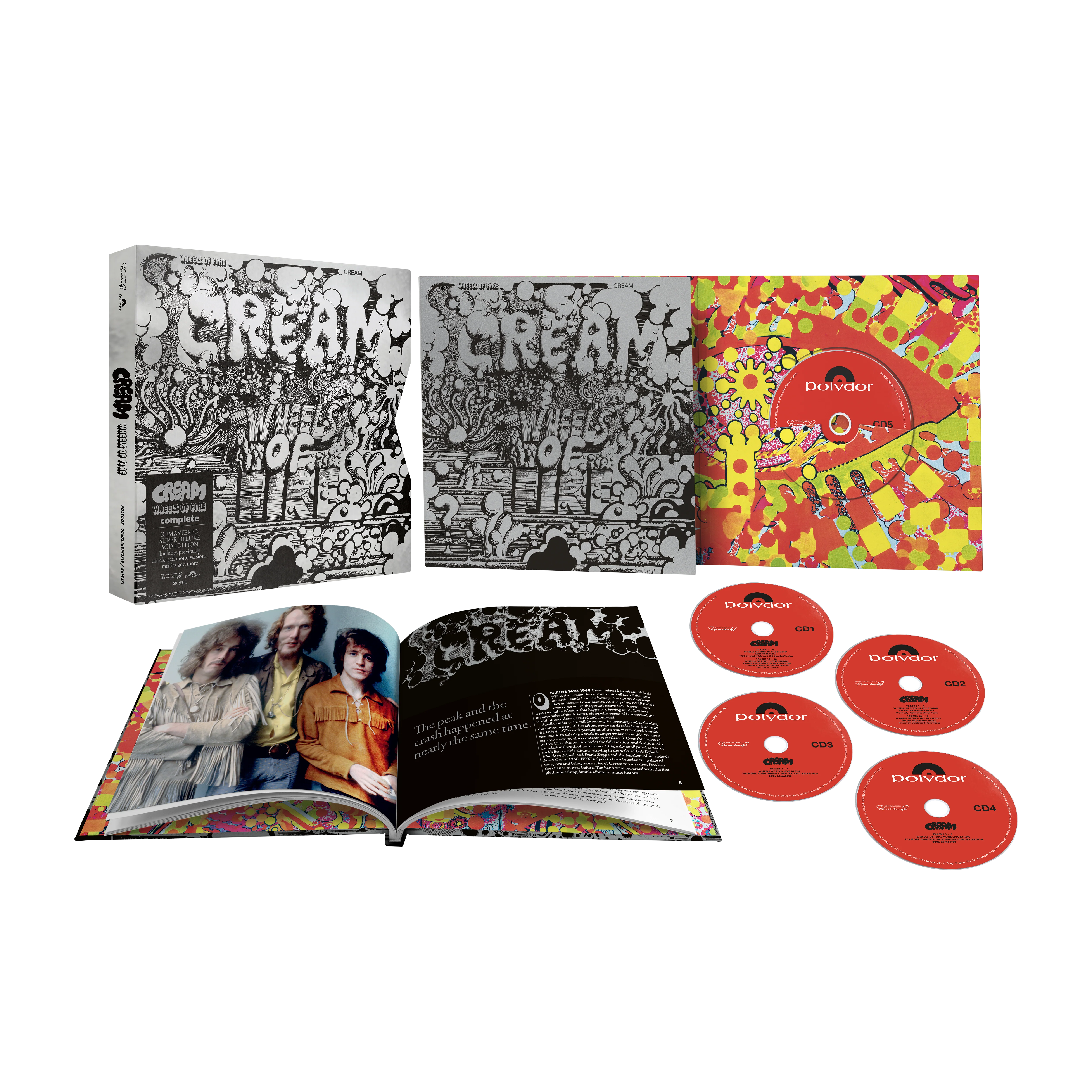 Wheels Of Fire (Deluxe Expanded Edition 5CD)