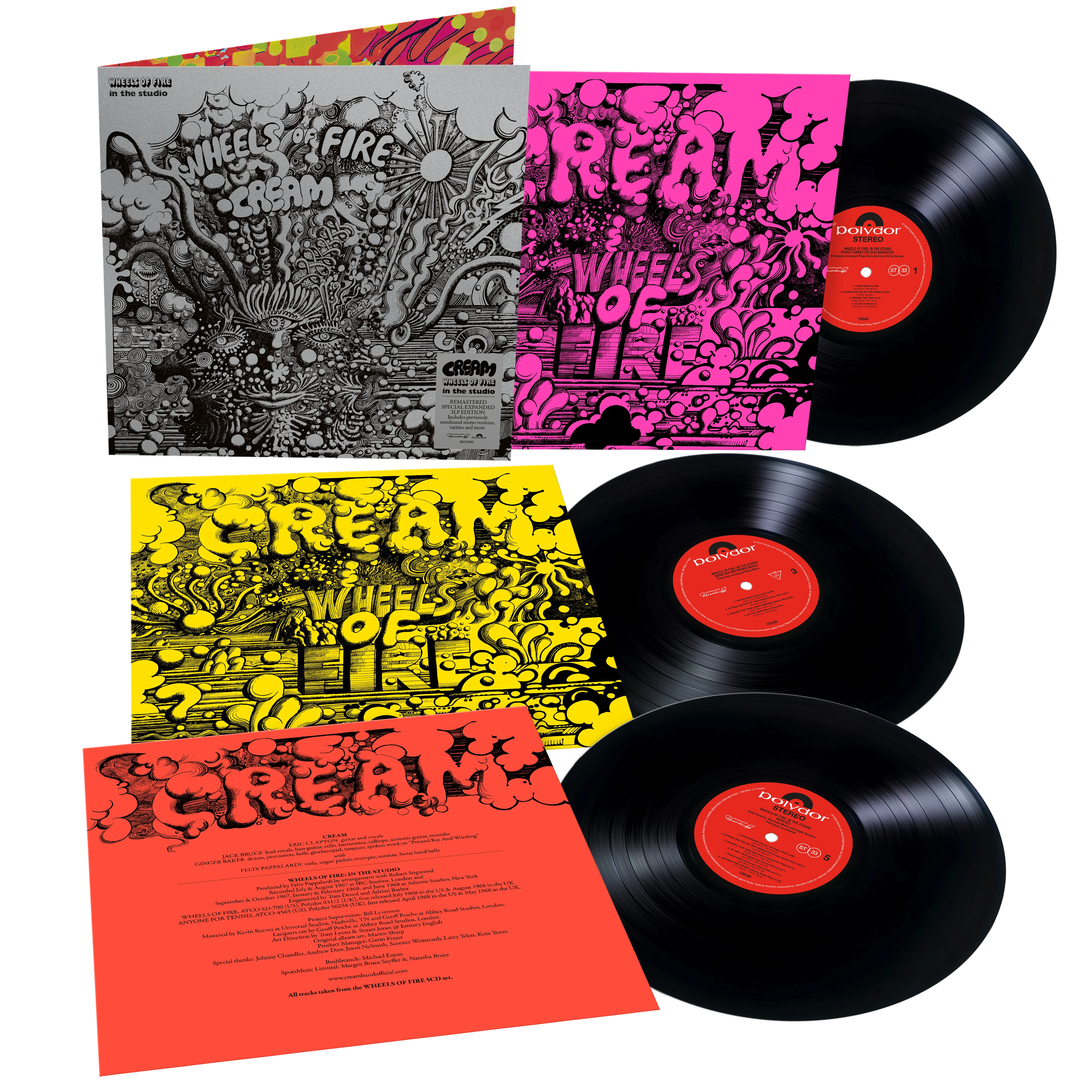Wheels Of Fire (In The Studio Deluxe Expanded Edition 3LP)