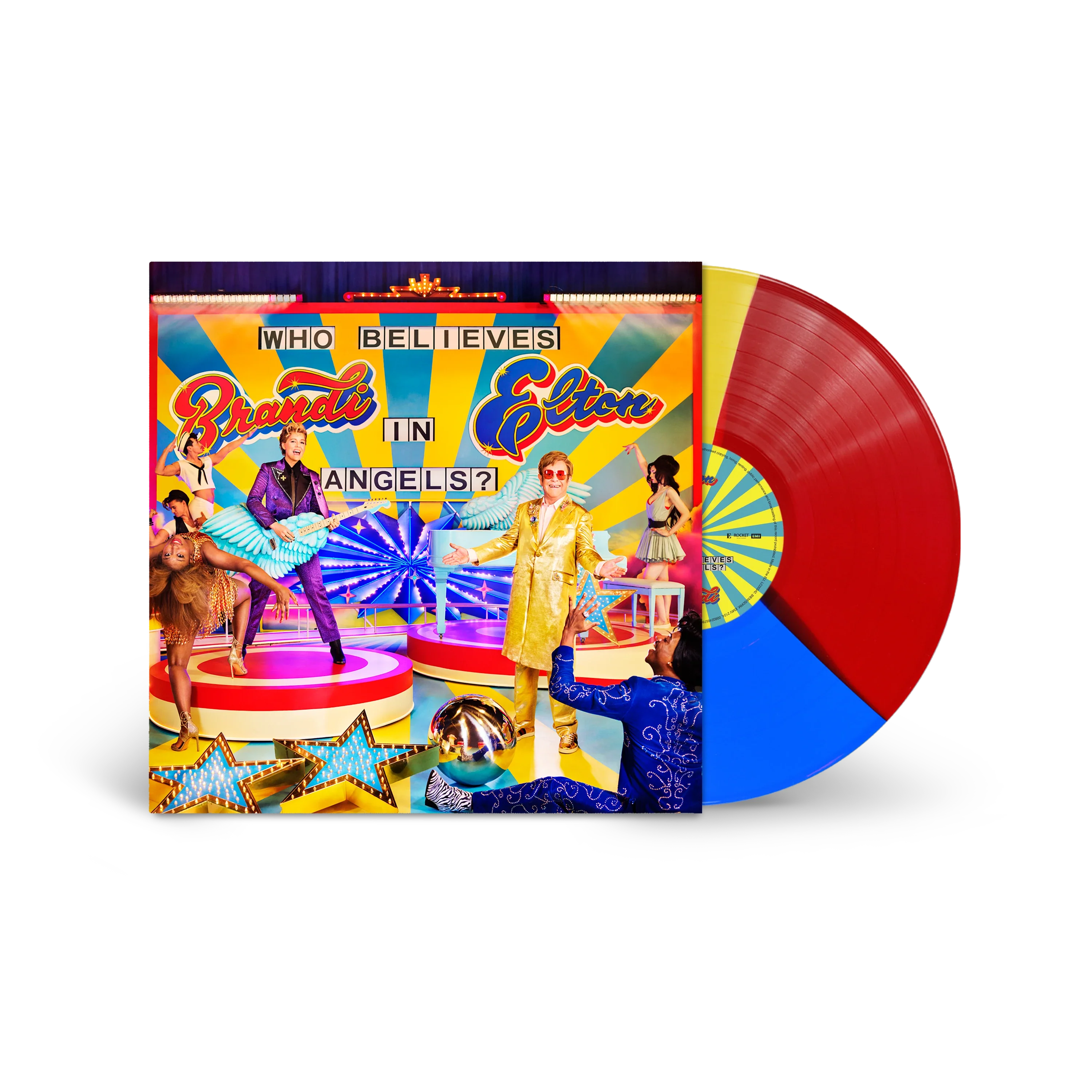 Who Believes In Angels? Limited Edition Tri-Colour Standard Vinyl - Image 2