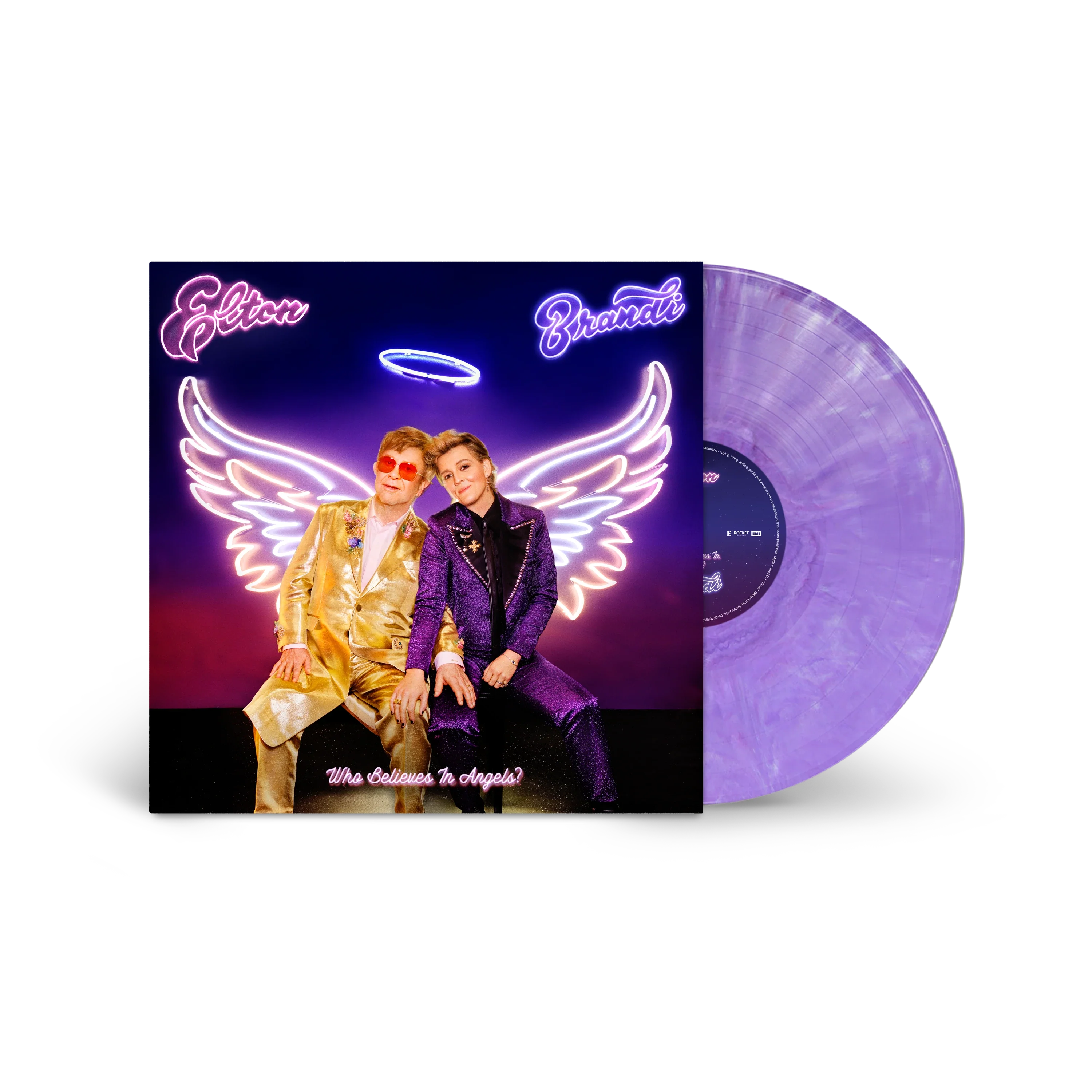 Who Believes In Angels? Store Exclusive Purple Marble Vinyl - Image 2