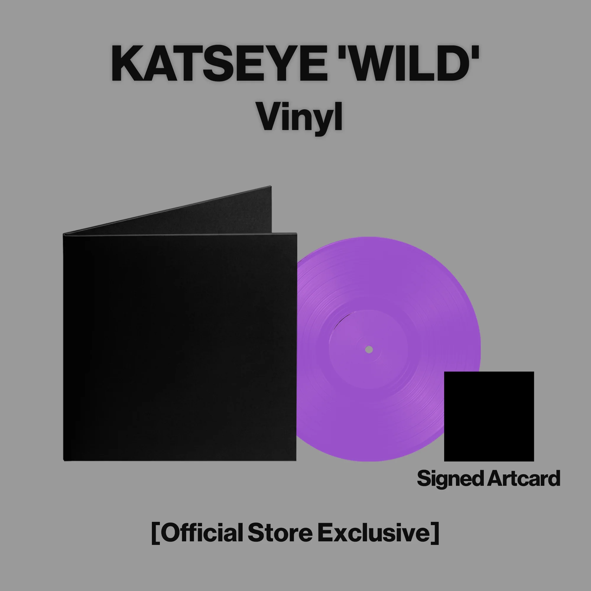 WILD  - Official Store Exclusive Vinyl + Signed Artcard