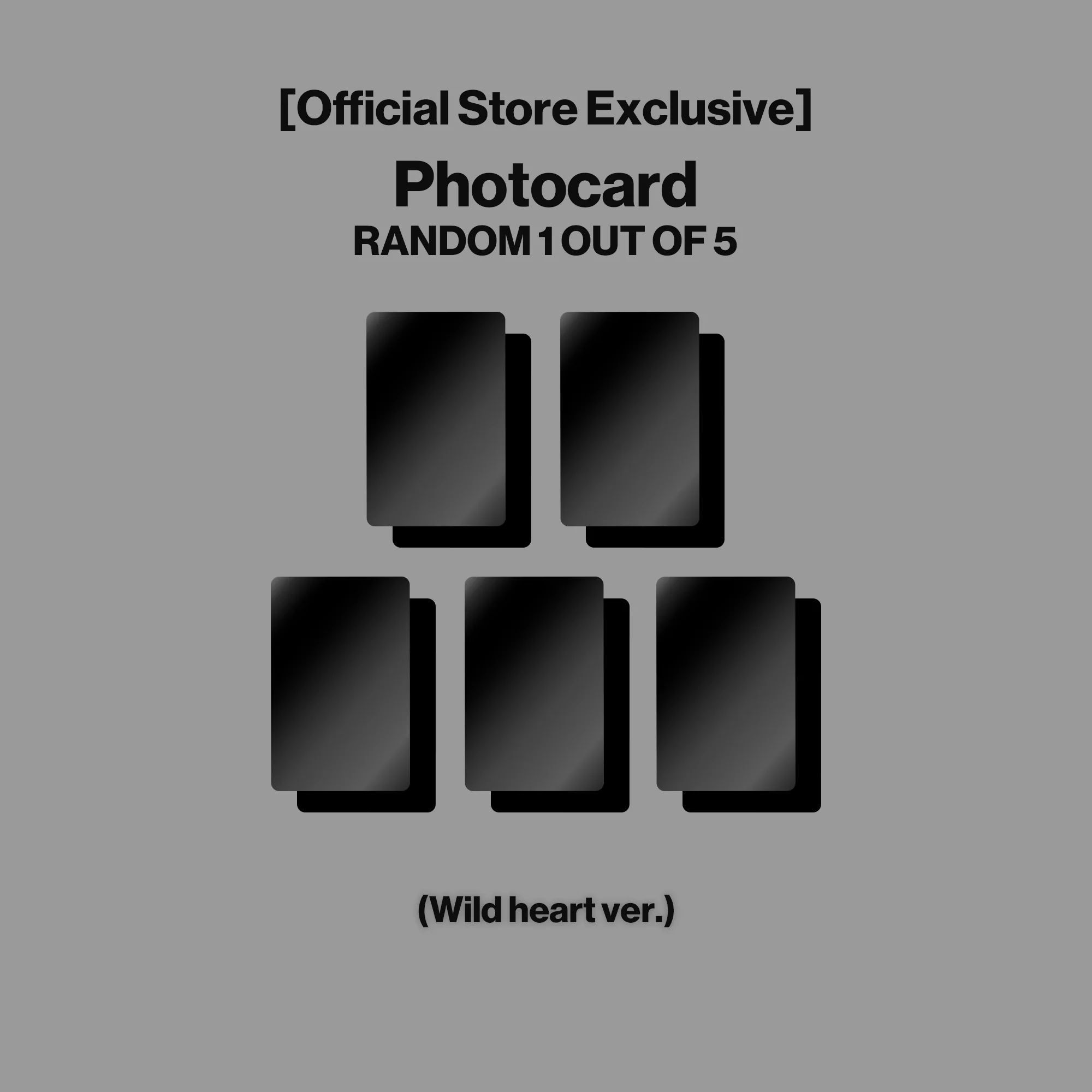 WILD (Wild Heart ver.) - Official Store Exclusive - Image 2