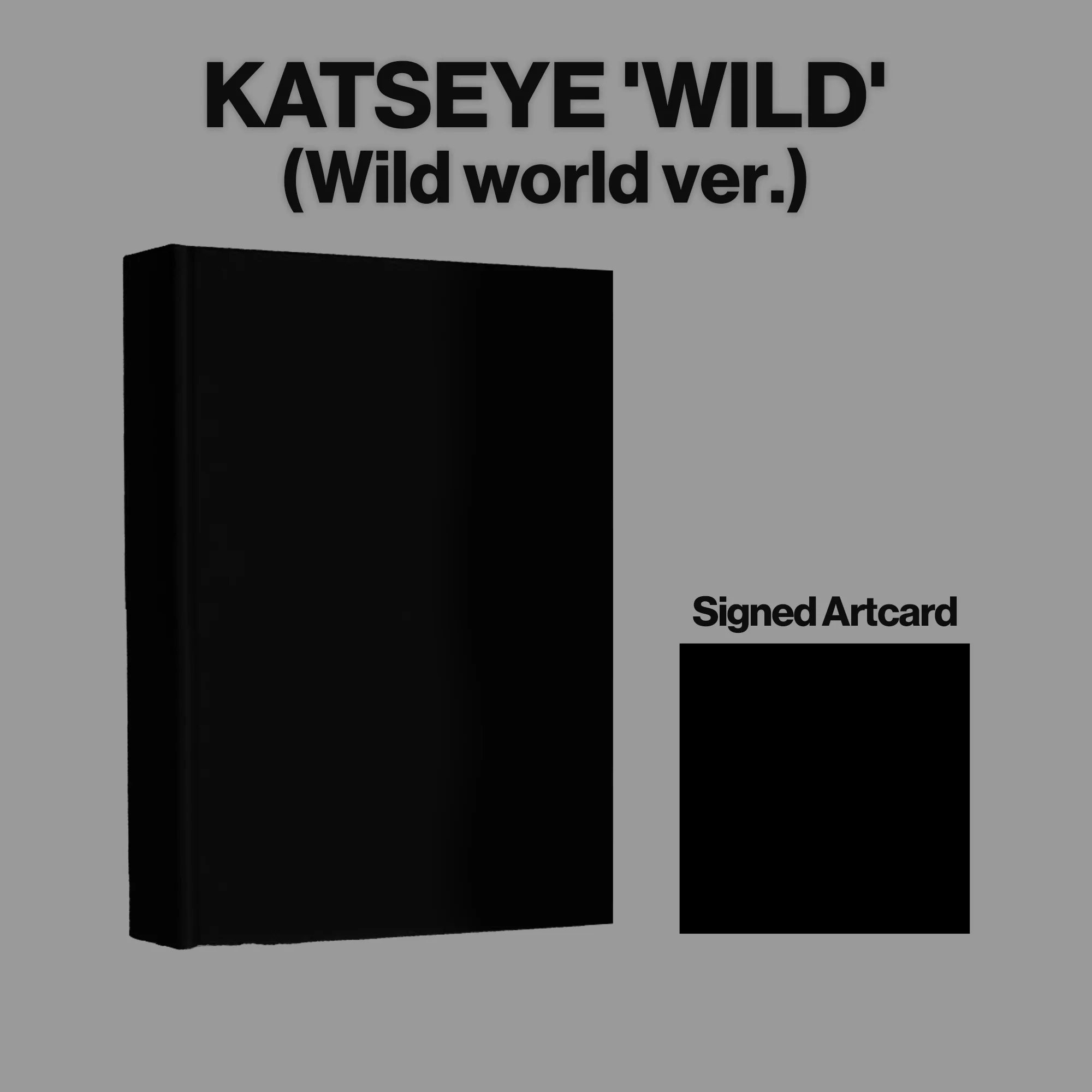 WILD (Wild World ver.) - Standard Edition + Signed Artcard