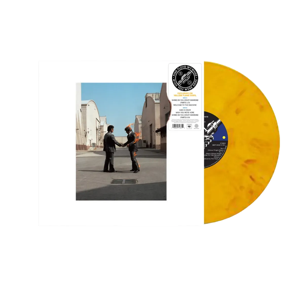 Wish You Were Here (50th Anniversary Yellow Flame LP)