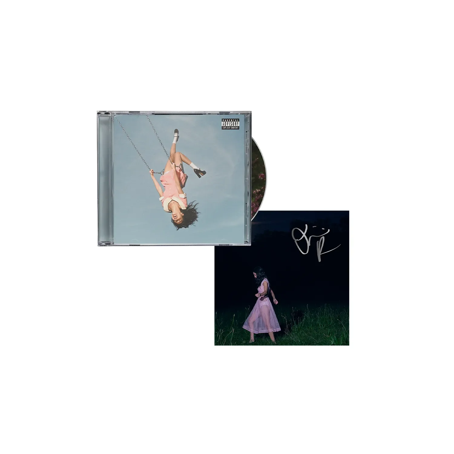 you seem pretty sad for a girl so in love - cd + signed art card