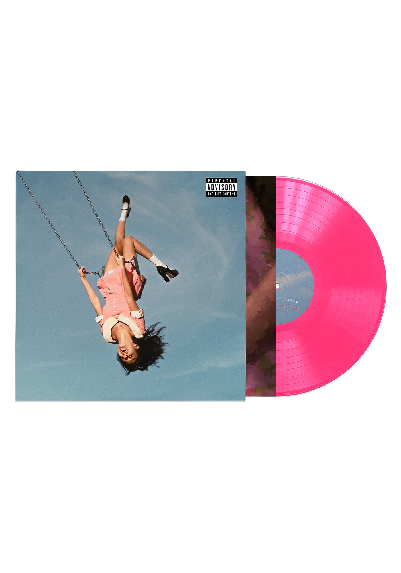 you seem pretty sad for a girl so in love - exclusive 'sticky sweet' hot pink vinyl - Image 2